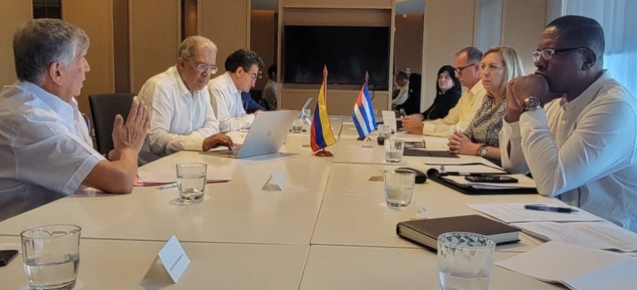 Colombia y Cuba amplían y profundizan relación bilateral con la XII Reunión del Mecanismo de Consultas Políticas