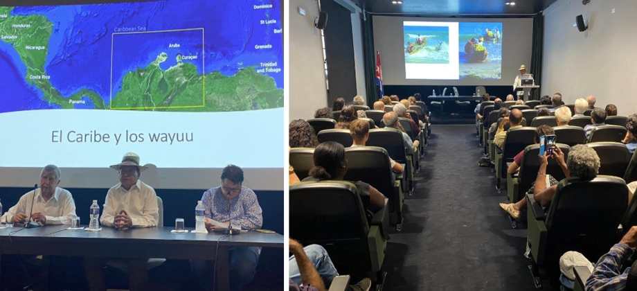 La historia del Caribe y los Wayúu, parte de nuestra Colombia plural con diversidad étnica y racial, fue presentada por el Dr. Weildler Guerra en ciudad de La Habana - Cuba