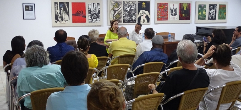 Embajada de Colombia en Cuba realizó conferencia sobre la mitología vallenata