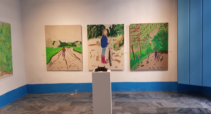 La Embajada de Colombia en Cuba inauguró la exposición ¿Pintando el paisaje?