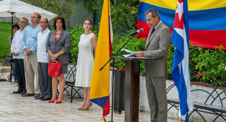 Embajada de Colombia en Cuba celebró el Día de la Independencia Nacional